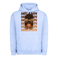 Pigment Grape Ice melanin afro messy bun Urban Hoodie - texasbilliewilder