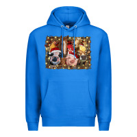 True Royal christmas farm animals Premium Hoodie - RanaPortraitStore