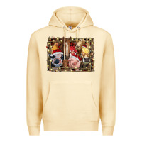 Pina Colada christmas farm animals Premium Hoodie - RanaPortraitStore