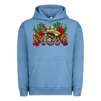 Pigment Pebble Blue mexican mom Urban Hoodie - texasbilliewilder