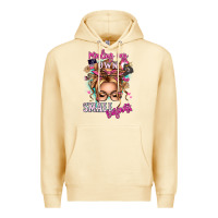 Pina Colada minding my own small business blonde messy bun Premium Hoodie - texasbilliewilder