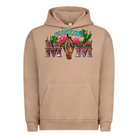 Pigment Burro mexican mom with cactus Urban Hoodie - texasbilliewilder