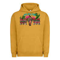 Pigment Peanut Butter mexican mom with cactus Urban Hoodie - texasbilliewilder