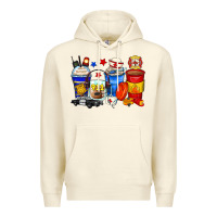 Sandshell dispatcher coffee cups Premium Hoodie - Zillion Design Studio