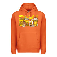 Carrot childhood cancer coffee cups Premium Hoodie - Zillion Design Studio