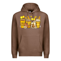 Chestnut childhood cancer coffee cups Premium Hoodie - Zillion Design Studio