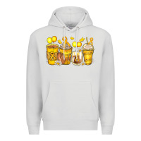 Dove Grey childhood cancer coffee cups Premium Hoodie - Zillion Design Studio