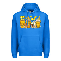 True Royal childhood cancer coffee cups Premium Hoodie - Zillion Design Studio