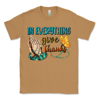 Toasted Coconut İn Everything Give Thanks Classic Tee - BundleAndBundleShop