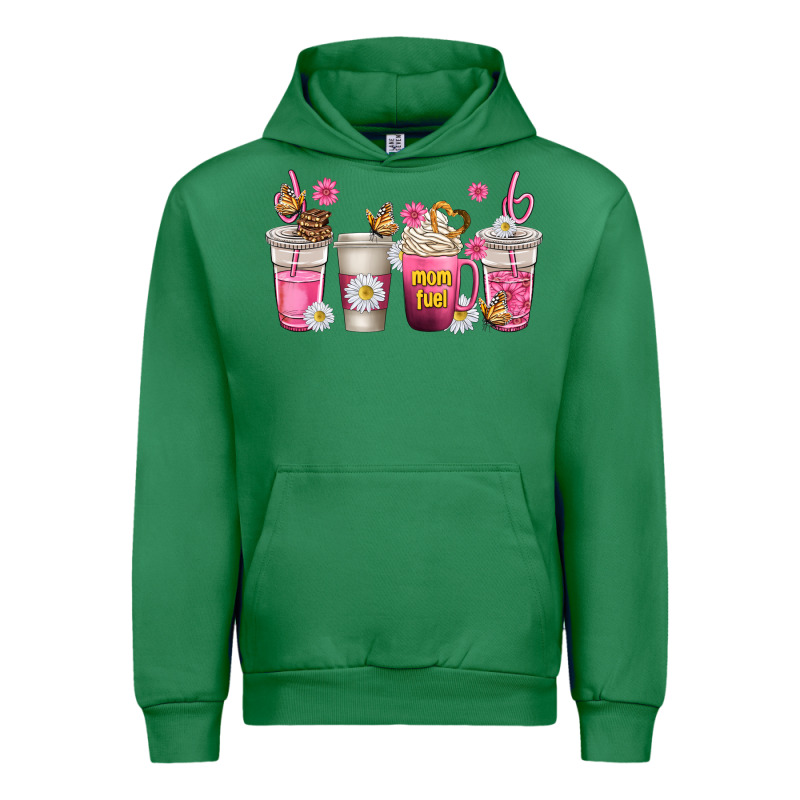 Mom Fuel Coffee Cups Urban Hoodie by texasbilliewilder | Teevron