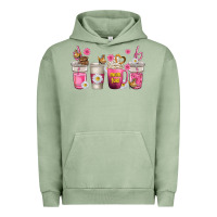Pigment Oil Green mom fuel coffee cups Urban Hoodie - texasbilliewilder