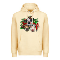 Pina Colada christmas cows with tree Premium Hoodie - RanaPortraitStore