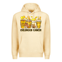 Pina Colada childhood cancer coffee cups Premium Hoodie - Zillion Design Studio