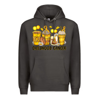Smoke childhood cancer coffee cups Premium Hoodie - Zillion Design Studio