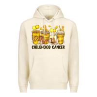Tofu childhood cancer coffee cups Premium Hoodie - Zillion Design Studio