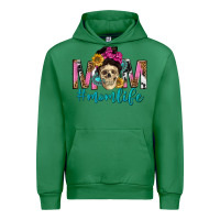 Emerald mom life with skull Urban Hoodie - texasbilliewilder