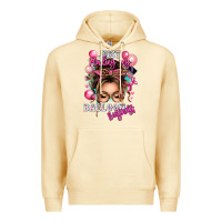 Pina Colada just minding my balloon business messy bun Premium Hoodie - texasbilliewilder