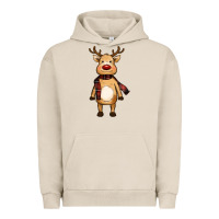 Pigment French Oak cute reindeer Urban Hoodie - RanaPortraitStore