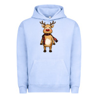 Pigment Grape Ice cute reindeer Urban Hoodie - RanaPortraitStore