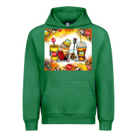 Emerald bus driver coffee cups Urban Hoodie - Zillion Design Studio