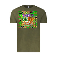 Vintage Olive Thick or treat tumbler Vintage Tee - Artiststas