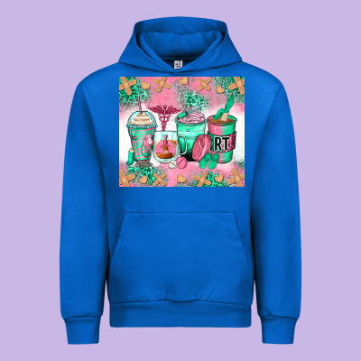 Respiratory Therapist Coffee Cups Urban Hoodie Designed By Zillion Design Studio