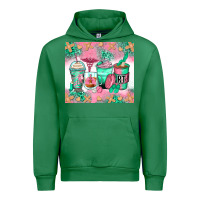 Emerald respiratory therapist coffee cups Urban Hoodie - Zillion Design Studio