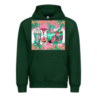 Forest Green respiratory therapist coffee cups Urban Hoodie - Zillion Design Studio