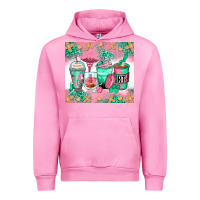 Fuchsia Pink respiratory therapist coffee cups Urban Hoodie - Zillion Design Studio