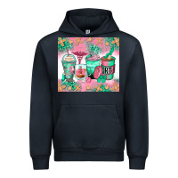 Navy respiratory therapist coffee cups Urban Hoodie - Zillion Design Studio