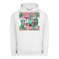 Pigment Lunar Rock respiratory therapist coffee cups Urban Hoodie - Zillion Design Studio