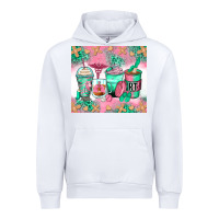White respiratory therapist coffee cups Urban Hoodie - Zillion Design Studio