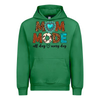 Emerald mom mode all day every day Urban Hoodie - texasbilliewilder