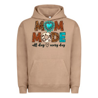 Pigment Burro mom mode all day every day Urban Hoodie - texasbilliewilder