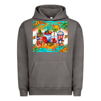 Pigment Tornado puerto rico coffee cups Urban Hoodie - Zillion Design Studio