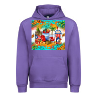 Tulip puerto rico coffee cups Urban Hoodie - Zillion Design Studio