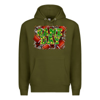 Army Green christmas game day Premium Hoodie - RanaPortraitStore