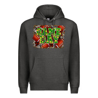 Charcoal Heather christmas game day Premium Hoodie - RanaPortraitStore