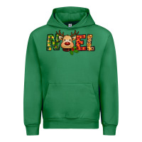 Emerald reindeer noel christmas Urban Hoodie - RanaPortraitStore