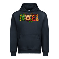Navy reindeer noel christmas Urban Hoodie - RanaPortraitStore