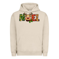 Pigment French Oak reindeer noel christmas Urban Hoodie - RanaPortraitStore