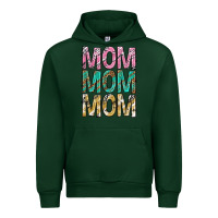 Forest Green mom mom mom mothers day Urban Hoodie - texasbilliewilder
