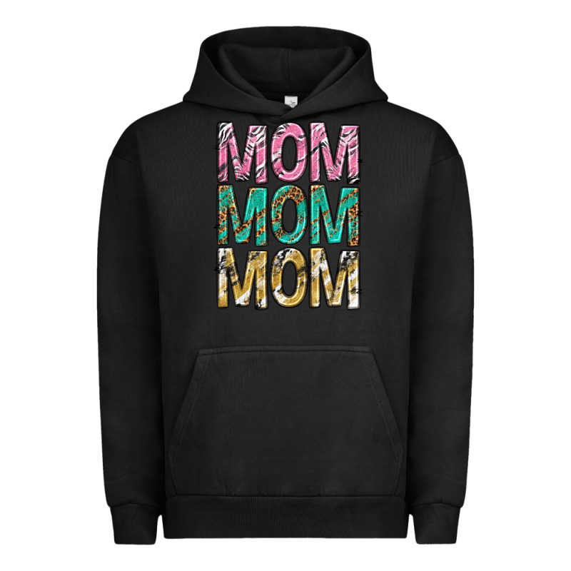 Mom Mom Mom Mothers Day Urban Hoodie by texasbilliewilder | Teevron