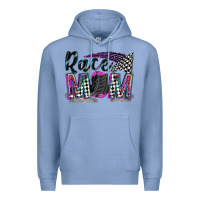 Colony Blue race mom Premium Hoodie - Zillion Design Studio