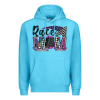 Ocean Blue race mom Premium Hoodie - Zillion Design Studio