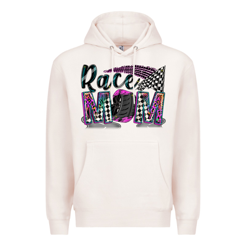 Race Mom Premium Hoodie by Zillion Design Studio | Teevron