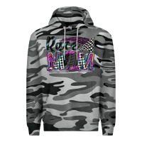 Slate Camo race mom Premium Hoodie - Zillion Design Studio