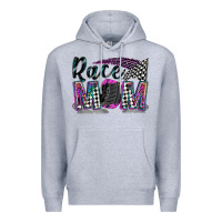 Heather Grey race mom Premium Hoodie - Zillion Design Studio