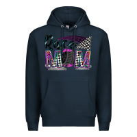 Navy race mom Premium Hoodie - Zillion Design Studio