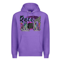 Purple race mom Premium Hoodie - Zillion Design Studio